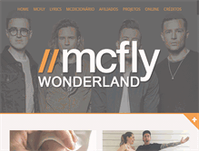 Tablet Screenshot of mcfly.com.br